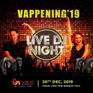 Get Ready for The LIVE DJ NIGHT at VAPPENING!!! It's time to Party..... #Vappening #djnight #livedj #partytime #party #partydj